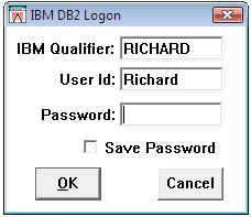 IBMDB2Logon